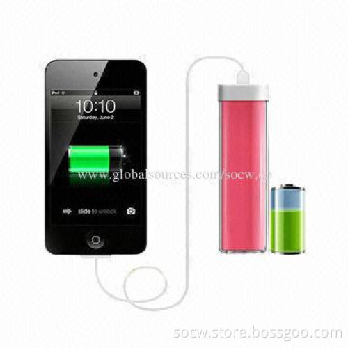 Professional manufacturer of power banks with capacity of 2600mAh and best choice for gifts